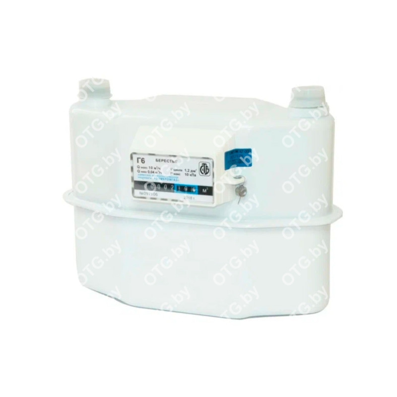 Счетчик газа Берестье Г4Т межосевое растояние 250 мм (правый) диаметр присоединительных патрубков 1" - фото