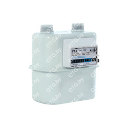 Счетчик газа Берестье КГ4 межосевое растояние 110 мм (правый) диаметр присоединительных патрубков 1" - фото